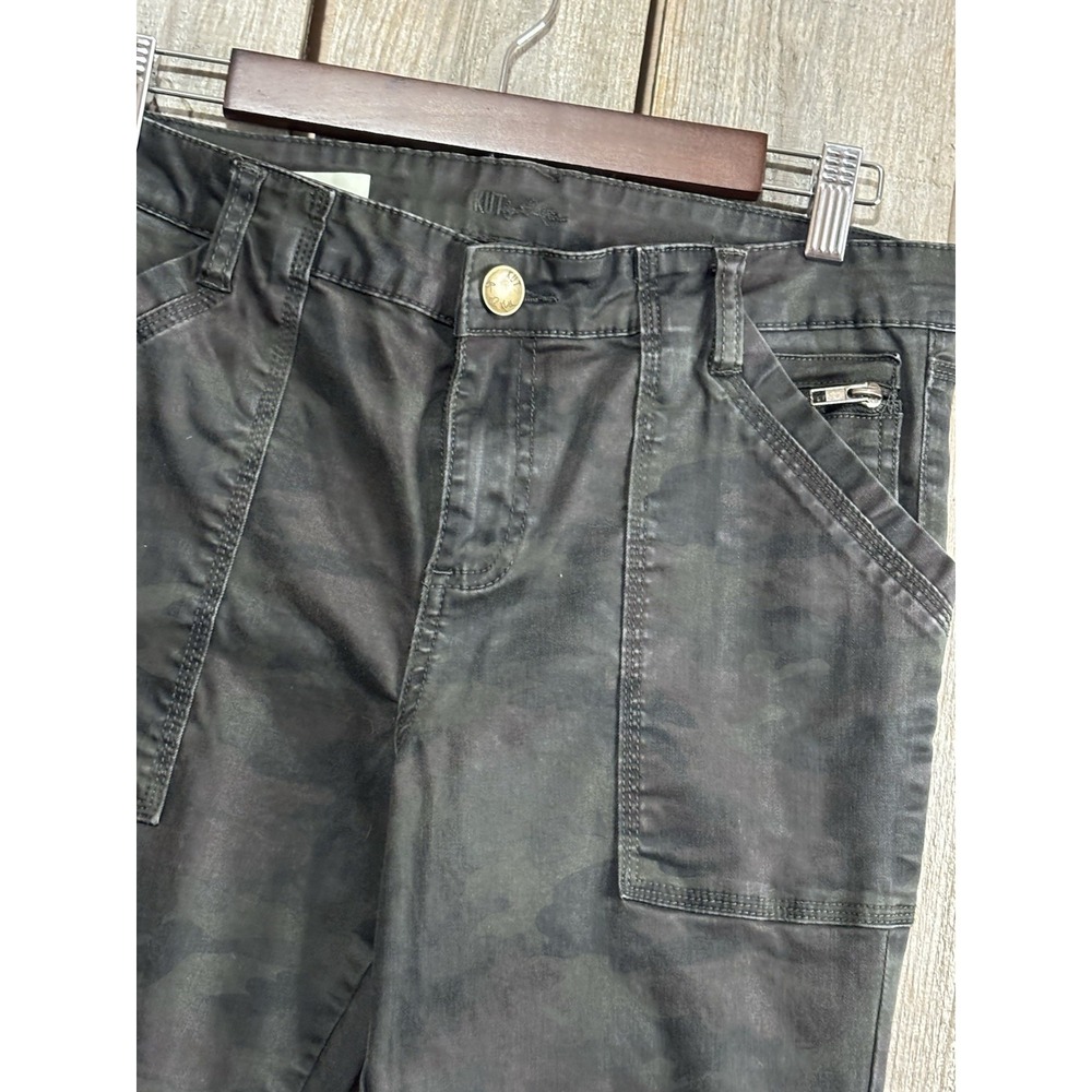 Kut from‎ the Kloth Pants Womens Size 8 Camo Cotten Blend Skinny - Picture 2 of 8